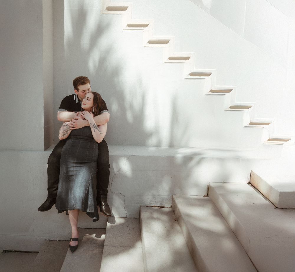 Beautiful engagement session with E&D in Jacksonville